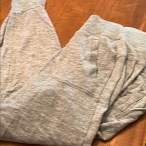 Athleta, skinny leg sweats, XL, grey